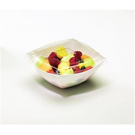 Emi Yoshi EMI Yoshi EMI-SB16LP 16Oz Square Clear Serving Bowl- Pack of - 100 EMI-SB16LP